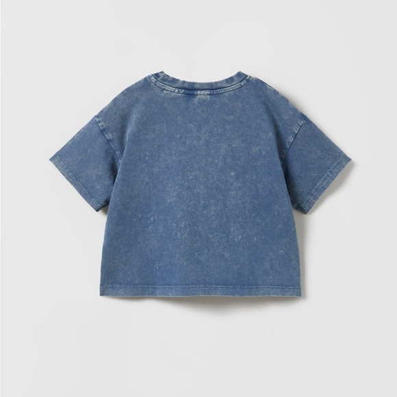 ZARA WASHED AC/DC @ T-SHIRT - Picture 2 of 3